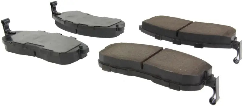 Four StopTech Street Select Brake Pads for Rear Brake Pad Replacement