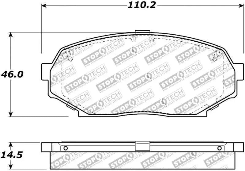 Stoptech 308.05250