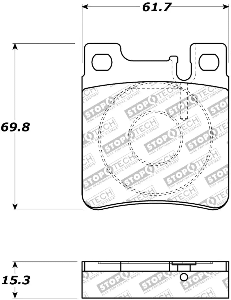 StopTech Street Touring Brake Pads - Truck & Automotive