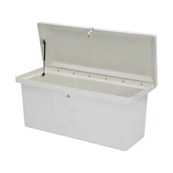 Taylor Made Dock Storage Box: Stow 'N Go Dock Box 24' X 54' X 22 - Fiberglass Marine Storage Box