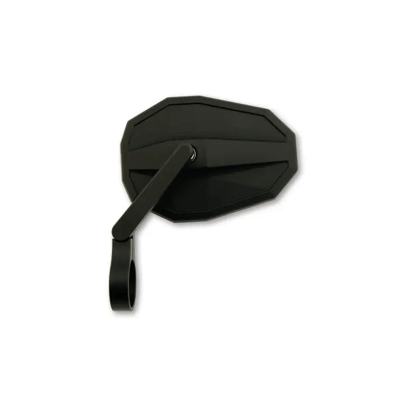 Straight Bar End Mirror Short Arm Each Black 