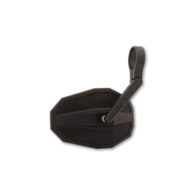 Straight Bar End Mirror Short Arm Each Black 
