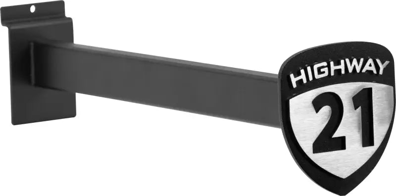 HIGHWAY 21 Straight Peg Slat Wall Hanger Post