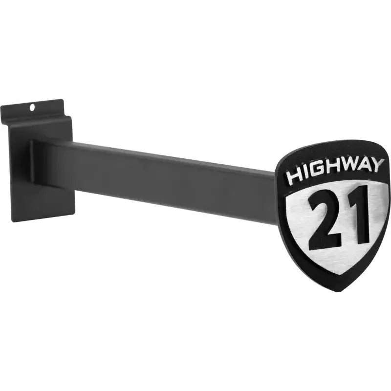 HIGHWAY 21 Straight Peg Slat Wall Hanger Post