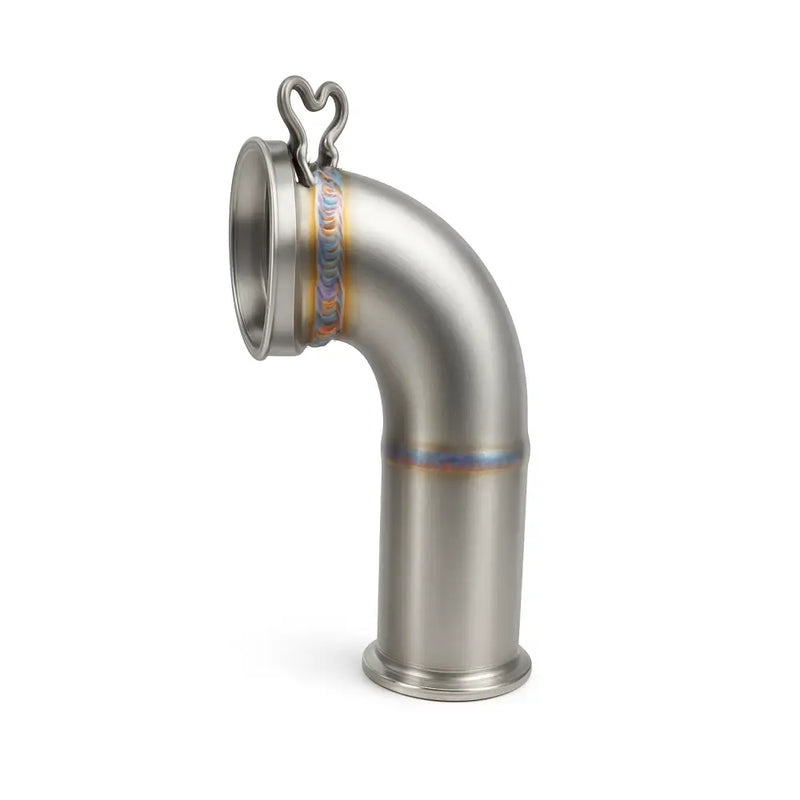 Straightline Wastegate Outlet Pipe Exhaust 132-163 - Boost 22-UP