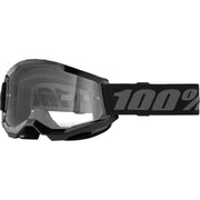 Strata 2 Goggle Black Clear Lens - Powersports