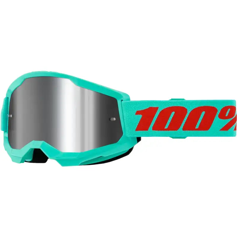 Strata 2 Goggle Maupiti Mirror Silver Lens - Powersports