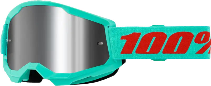 Strata 2 Goggle Maupiti Mirror Silver Lens - Powersports