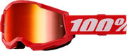 Strata 2 Goggle Red Mirror Lens - Powersports