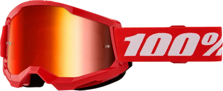 Strata 2 Goggle Red Mirror Lens - Powersports