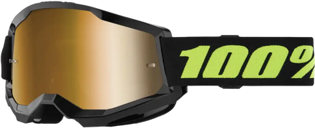 Strata 2 Goggle Solar Eclipse Mirror True Gold - Powersports