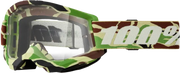Strata 2 Goggle War Camo Clear Lens - Powersports
