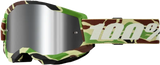 Strata 2 Goggle War Camo Mirror Silver Lens - Powersports