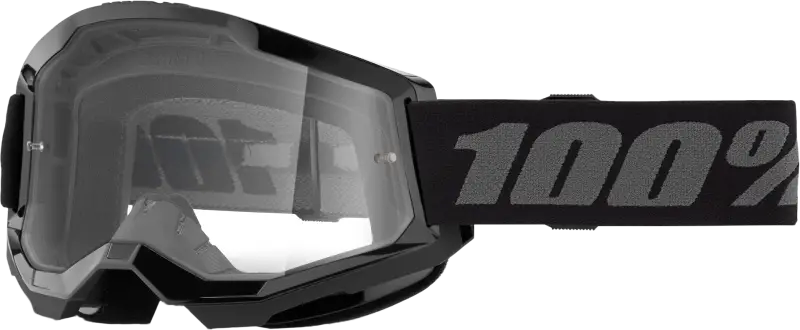 Strata 2 Junior Goggle Black Clear Lens - Powersports