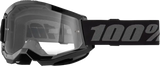Strata 2 Junior Goggle Black Clear Lens - Powersports