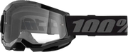 Strata 2 Junior Goggle Black Clear Lens - Powersports