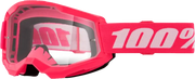 Strata 2 Junior Goggle Pink Clear Lens - Powersports