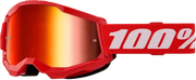 Strata 2 Junior Goggle Red Mirror Lens - Powersports