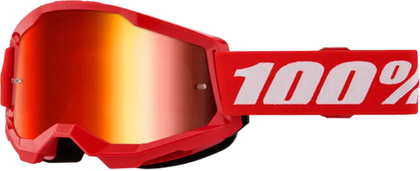 Strata 2 Junior Goggle Red Mirror Lens - Powersports