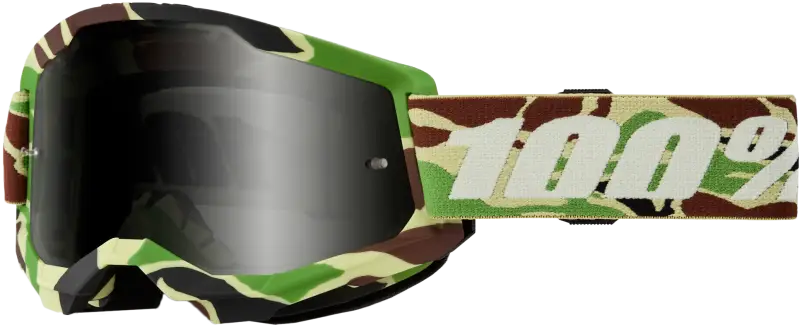 Strata 2 Sand Goggle War Camo Smoke Lens - Powersports