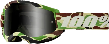 Strata 2 Sand Goggle War Camo Smoke Lens - Powersports