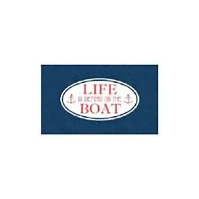 Kittrich STRB-21470-10 Life Is Better On The Boat (Navy)