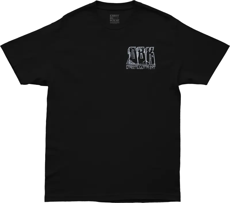 Streets Gotta Eat Tee Black Xl - DBK