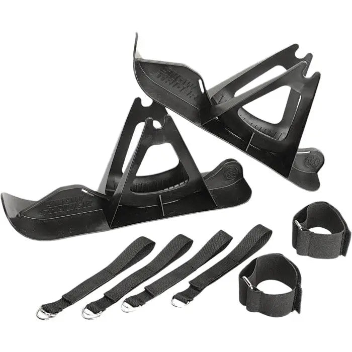 Strider Balance Bike Snow Ski Set Skis/Carbides/Runners Pskiset-12-BK