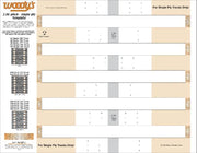 Stud Template 2.86" Single Ply