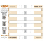 Stud Template 2.86" Single Ply