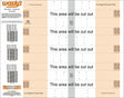 Studding Template 2.86 Single Ply Tracks - WOODYS