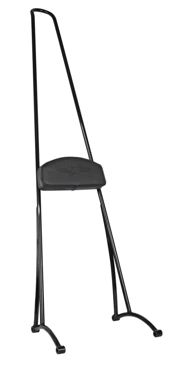 BURLY BRAND Stupid Tall Sissy Bar W/Bar Black Xl 04 22