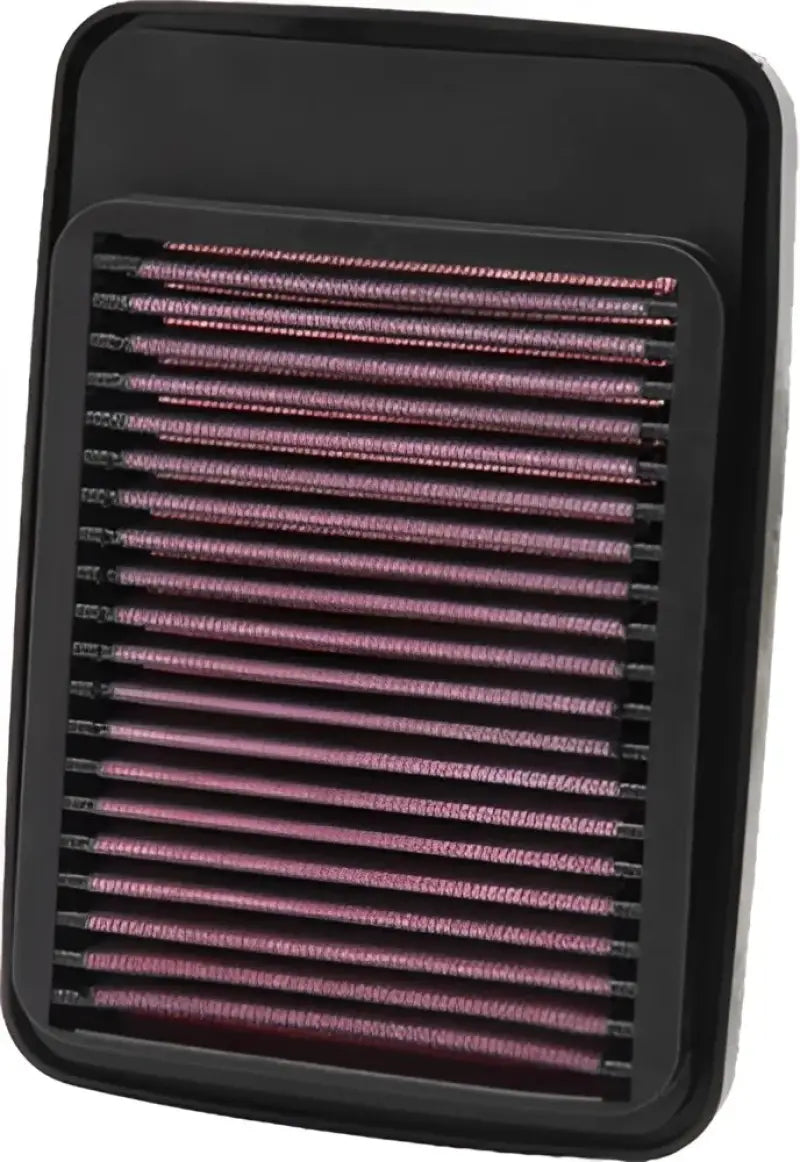 Rectangular reusable air filter with pleated red media for SU-6505 Air Filter system