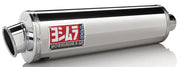 Silver Yoshimura SU129SO RS-3 Slip-On Exhaust Muffler for Street Rs 3 Bolt On SS Al