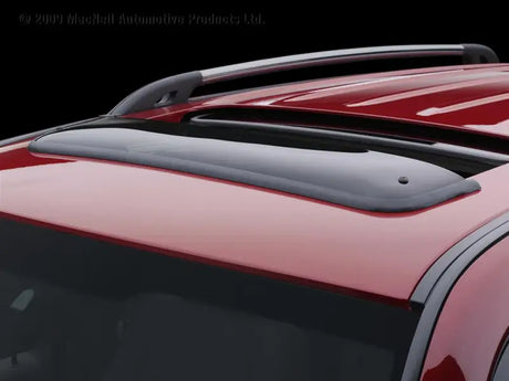 Sunroof Wind Deflector Dark Smoke; Acrylic; Mounts With MagiClip Fastening System - Truck & Automotive