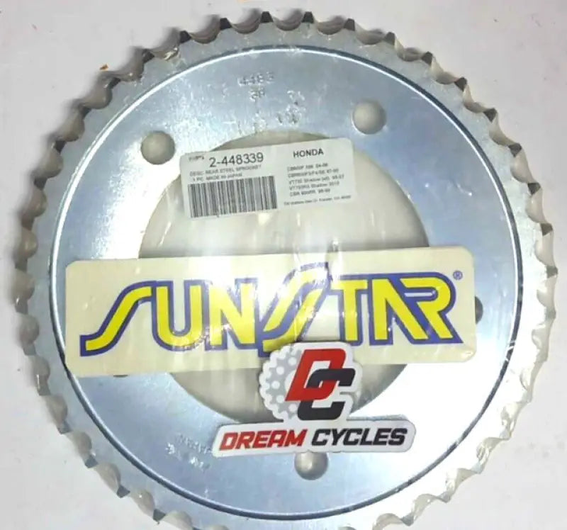 Sunstar 2-346540 Rear Sprocket Steel 40T-520 Hon - Sprockets