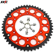 Sunstar 5-001138OR Rear Sprocket Aluminum 38T-415 Org Husq/Ktm - Sprockets