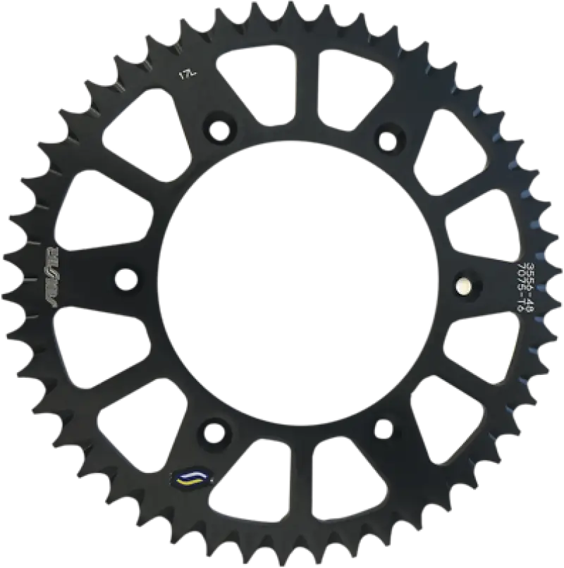 Sunstar 5-355648BK Rear Sprocket Aluminum 48T-520 Blk Beta - Sprockets
