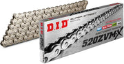 D.I.D Super Street 520zvmxs 110l X Ring Chain Nickel for Powersports