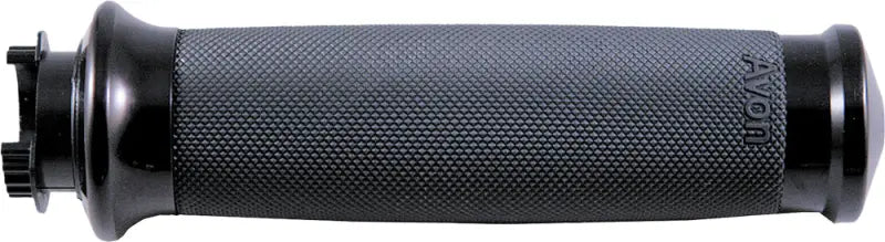 Superbike Custom Contour Grips Black - Powersports