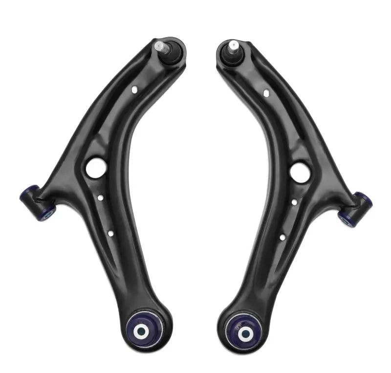 Superpro 13-17 Ford Fiesta Complete Front Lower Control Arm Kit (Caster Increase) - Truck & Automotive