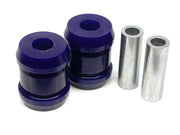 Purple polyurethane bushing with metal sleeves for rearward radius mount bushing kit