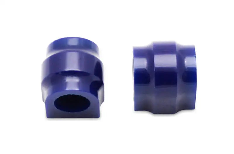 Blue polyurethane bushings from SuperPro 2002 Mini Cooper sway bar bushing set