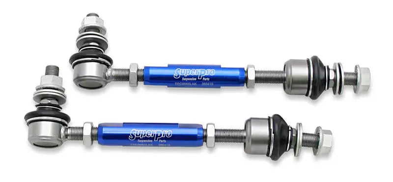 SuperPro 2003 Lexus GX470 Base Rear HD Adjustable End Link Set - 12mm Studs - Truck & Automotive