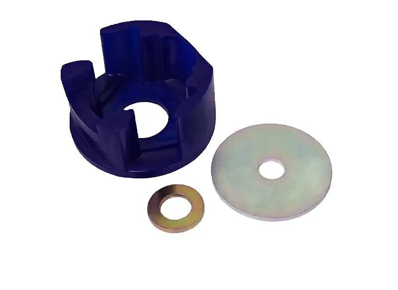 Blue polyurethane bushing with washers for Volkswagen Eos Komfort rear lower pendulum mount