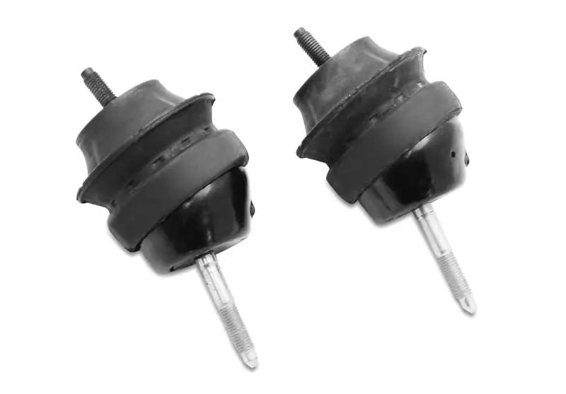 SuperPro hybrid elastomer motor mount for 2014 Chevrolet SS, black rubber with silver bolts