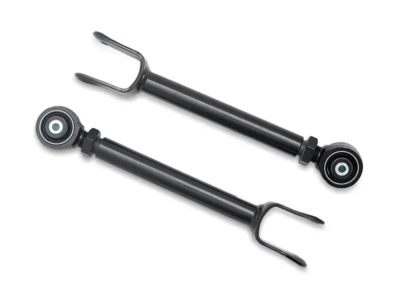 SuperPro black adjustable upper trailing arm set for Jeep Wrangler TJ