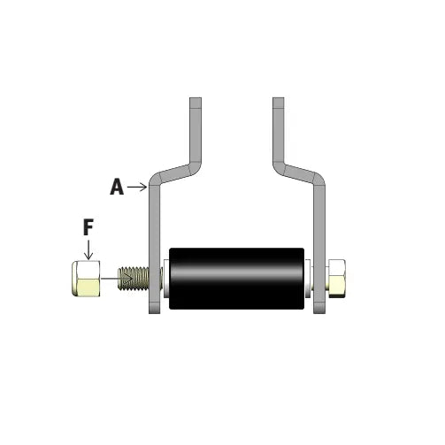 Supersprings Design For Durability Helper Spring Installation Kit 112189 - 1INX2-7 8IN Poly Roller IM