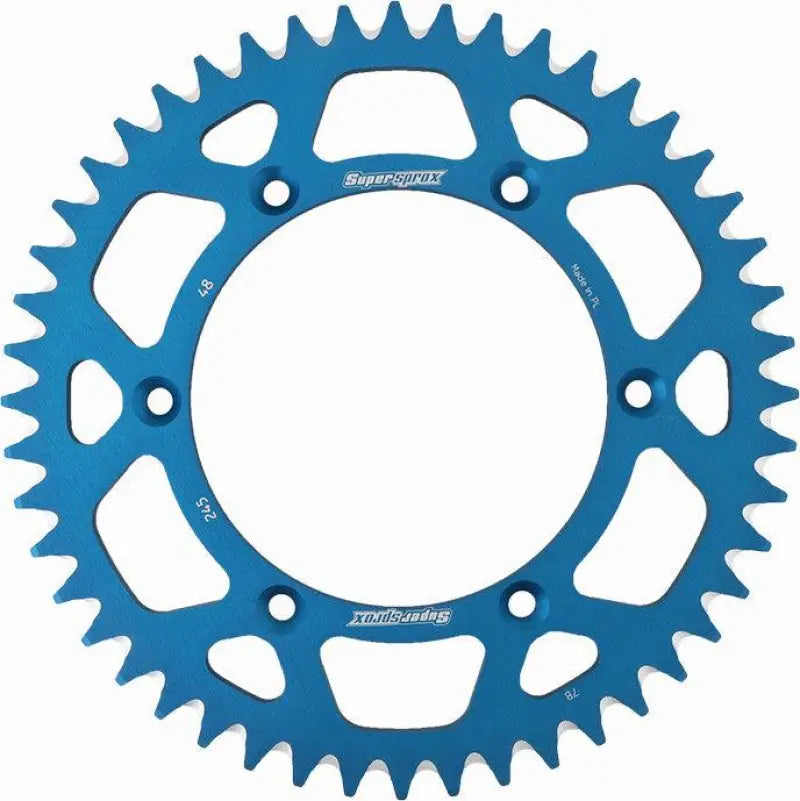 Rear Sprocket Aluminum 48T-520 Blu Yam