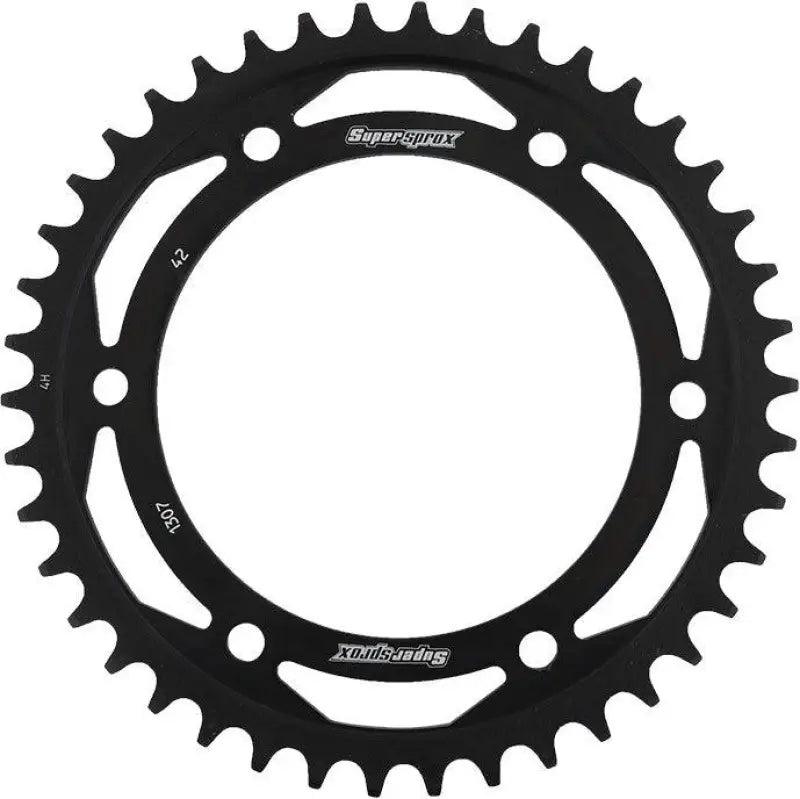 Rear Sprocket Steel 42T-525 Blk Hon